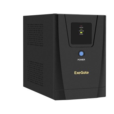 Источник бесперебойного питания EXEGATE SPECIALPRO UNB-1200.LED.AVR.2SH.3C13.USB